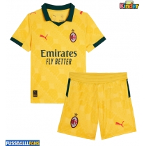 AC Milan Ardon Jashari #30 3rd trikot Kinder 2025-26 Kurzarm (+ Kurze Hosen)